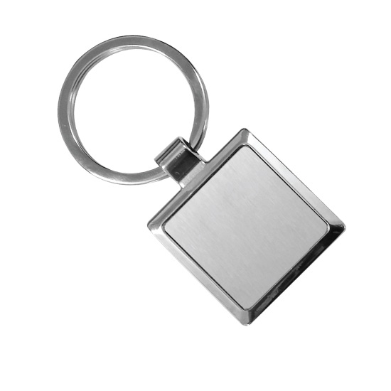 Square Shaped Keychain